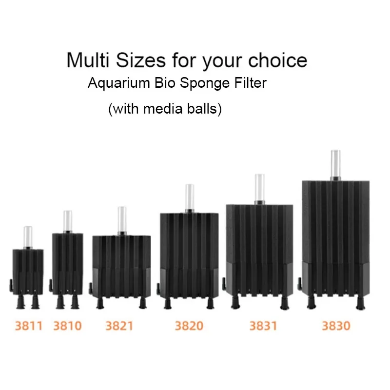 Air Pump Silent - New Big Bio Sponge Filter for