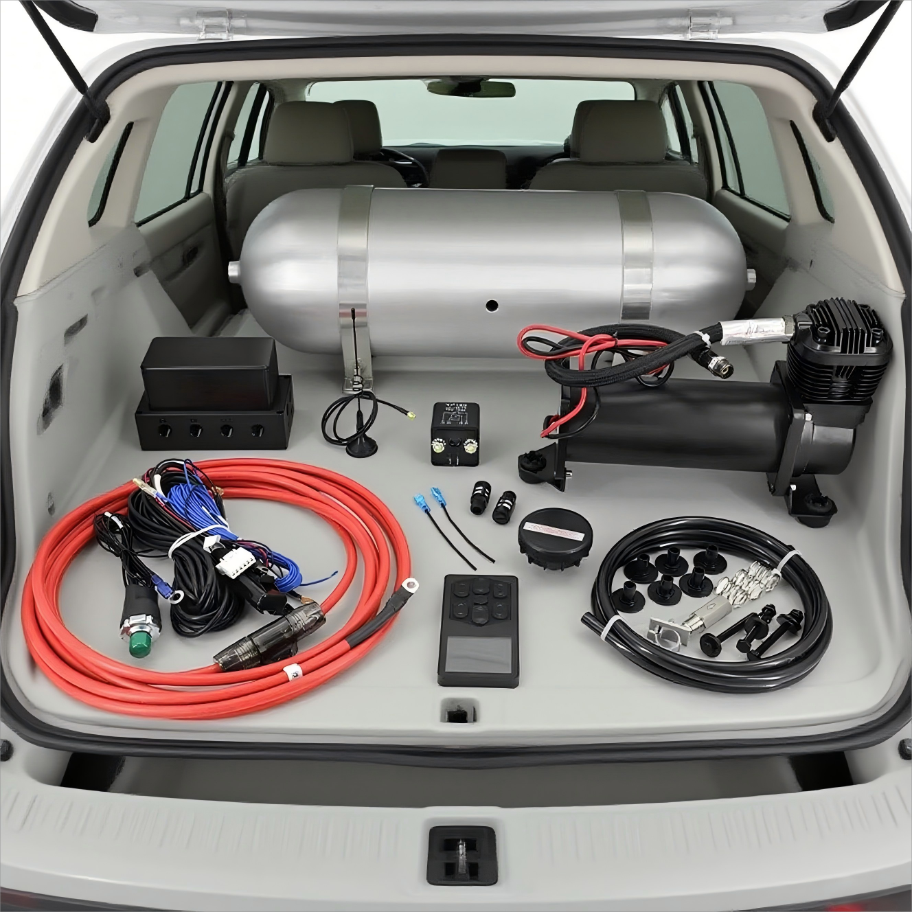 Air Pump Silent - Universal Air Ride Management Kit Air
