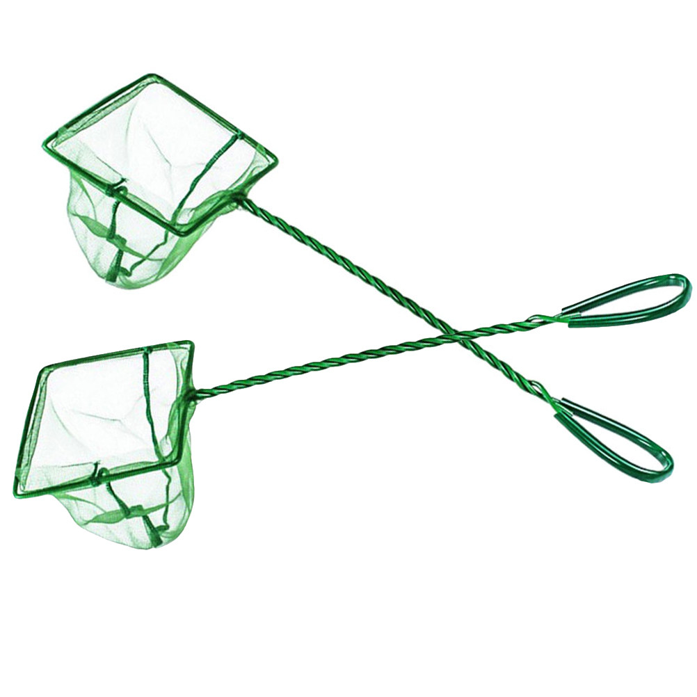 Aquarium Fish Net Small - 2Pcs Fishing Net Soft Mesh Aquarium