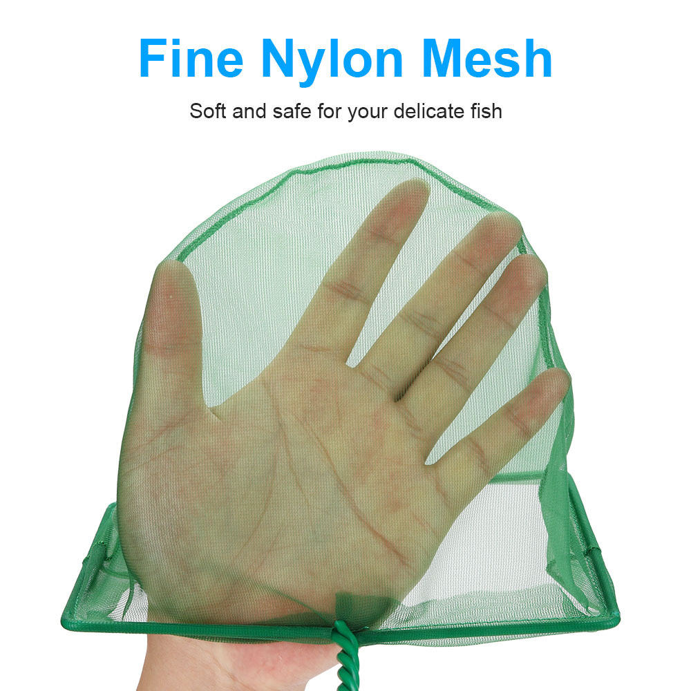 3-10inch Fish Net Long Handle  - Aquarium Fish Net Small のレビューと価格