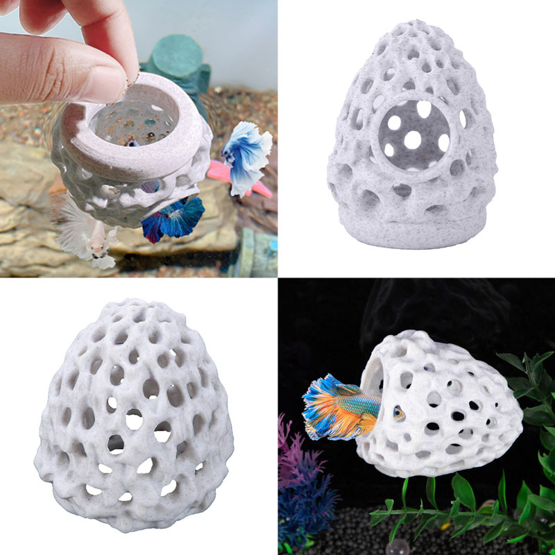 1PC Aquarium shrimp house Cave - Aquarium Fish Hiding Spot のレビューと価格