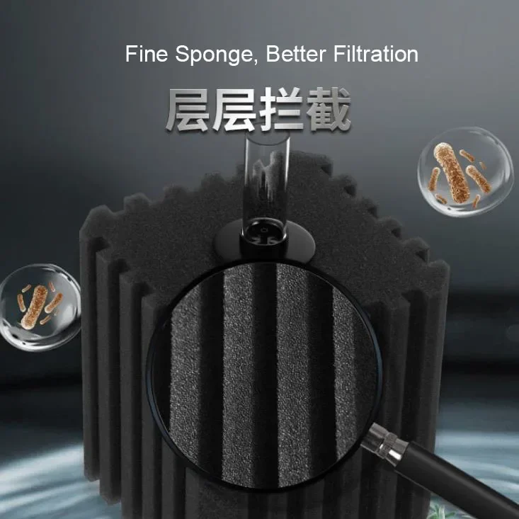 New Big Bio Sponge Filter for  - Air Pump Silent のレビューと価格