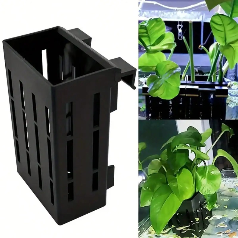 Aquarium Plant Holder Black Pl - Aquarium Fish Photography のレビューと価格