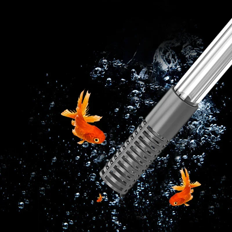 Aquarium Siphon Vacuum Cleaner - Aquarium Fish Net Small のレビューと価格