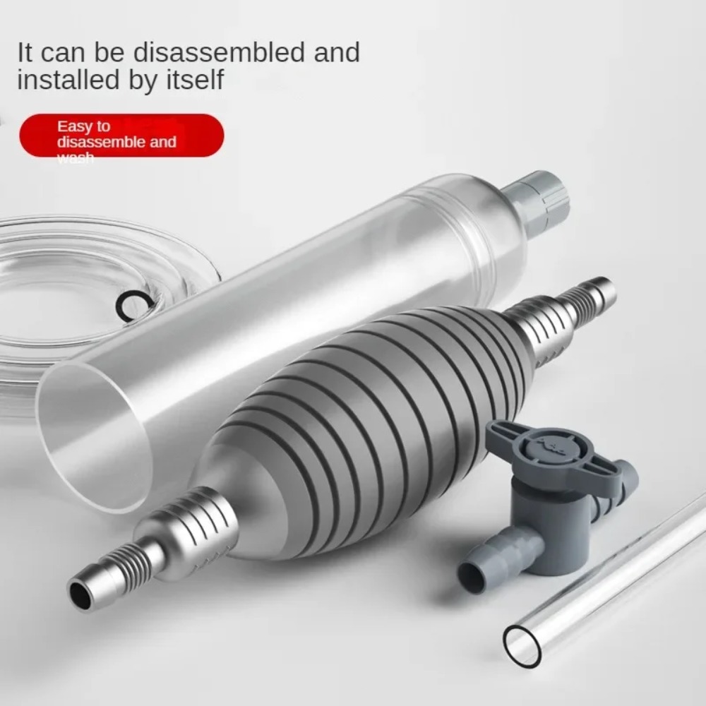 Aquarium Siphon Vacuum Cleaner - Aquarium Fish Net Small のレビューと価格