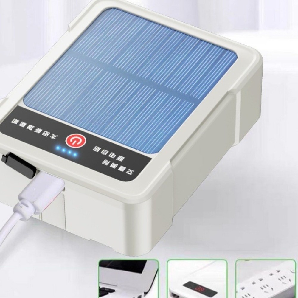 USB Rechargeable Solar Oxygen  - Air Pump Silent のレビューと価格