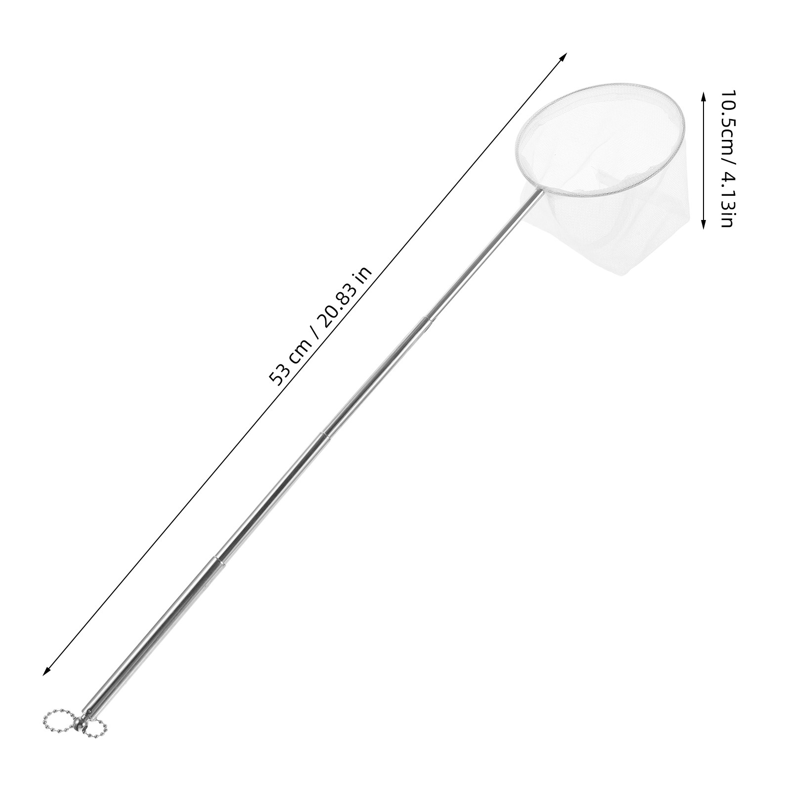 Stainless Steel Telescopic Aqu - Aquarium Fish Net Small のレビューと価格