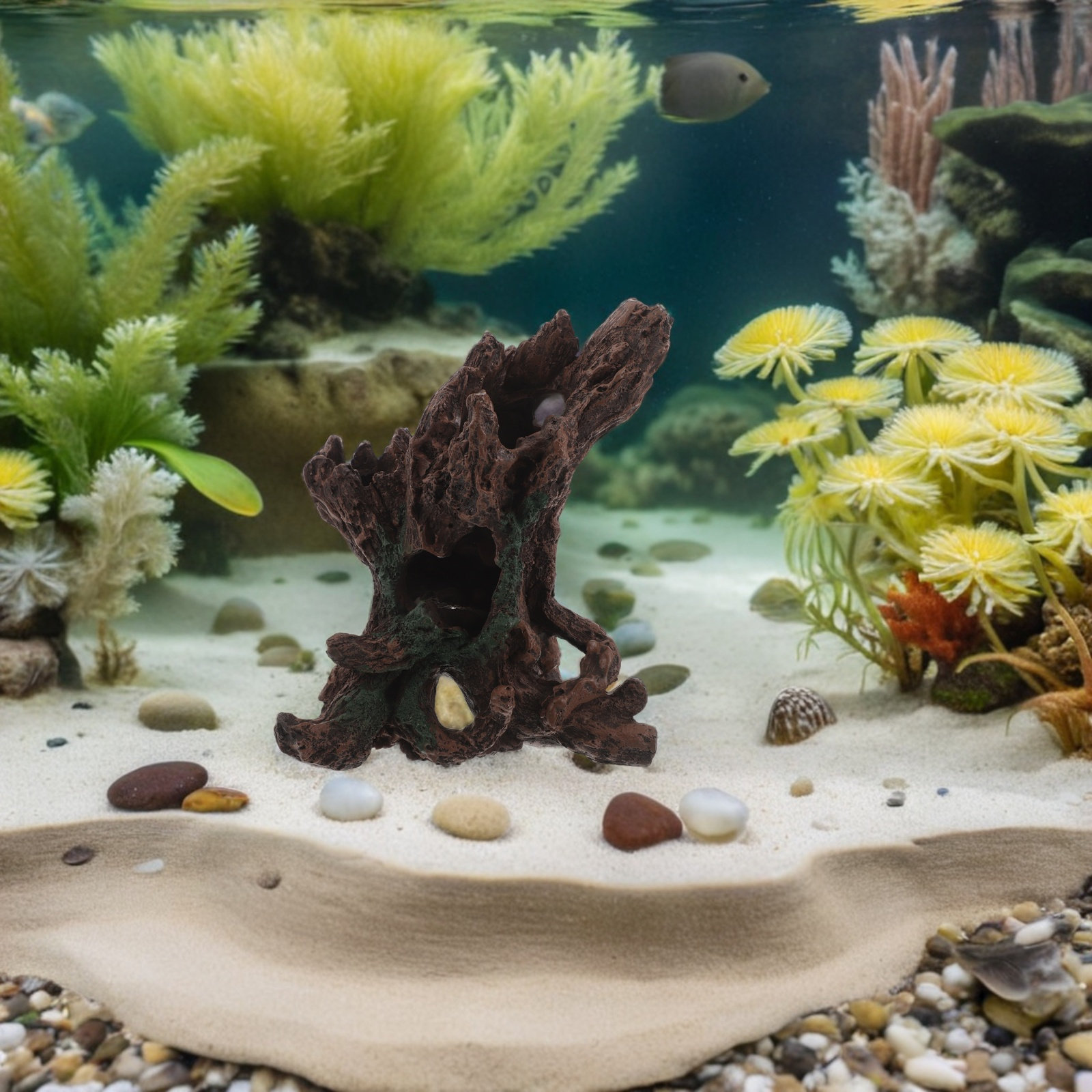 Fish Tank Aquarium Cave Access - Aquarium Fish Hiding Spot のレビューと価格