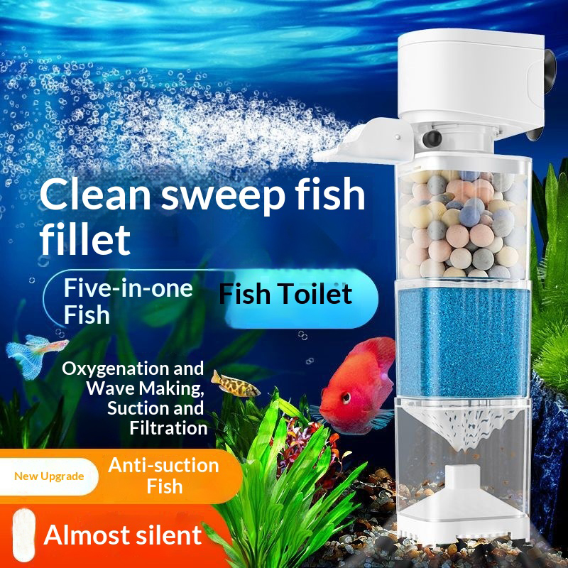 6 In1 Aquarium Filter Pump Fis - Air Pump Silent のレビューと価格