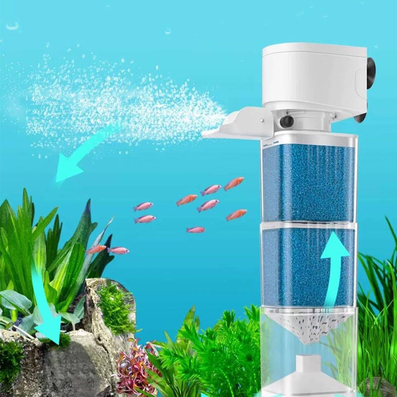 6 In1 Aquarium Filter Pump Fis - Air Pump Silent のレビューと価格