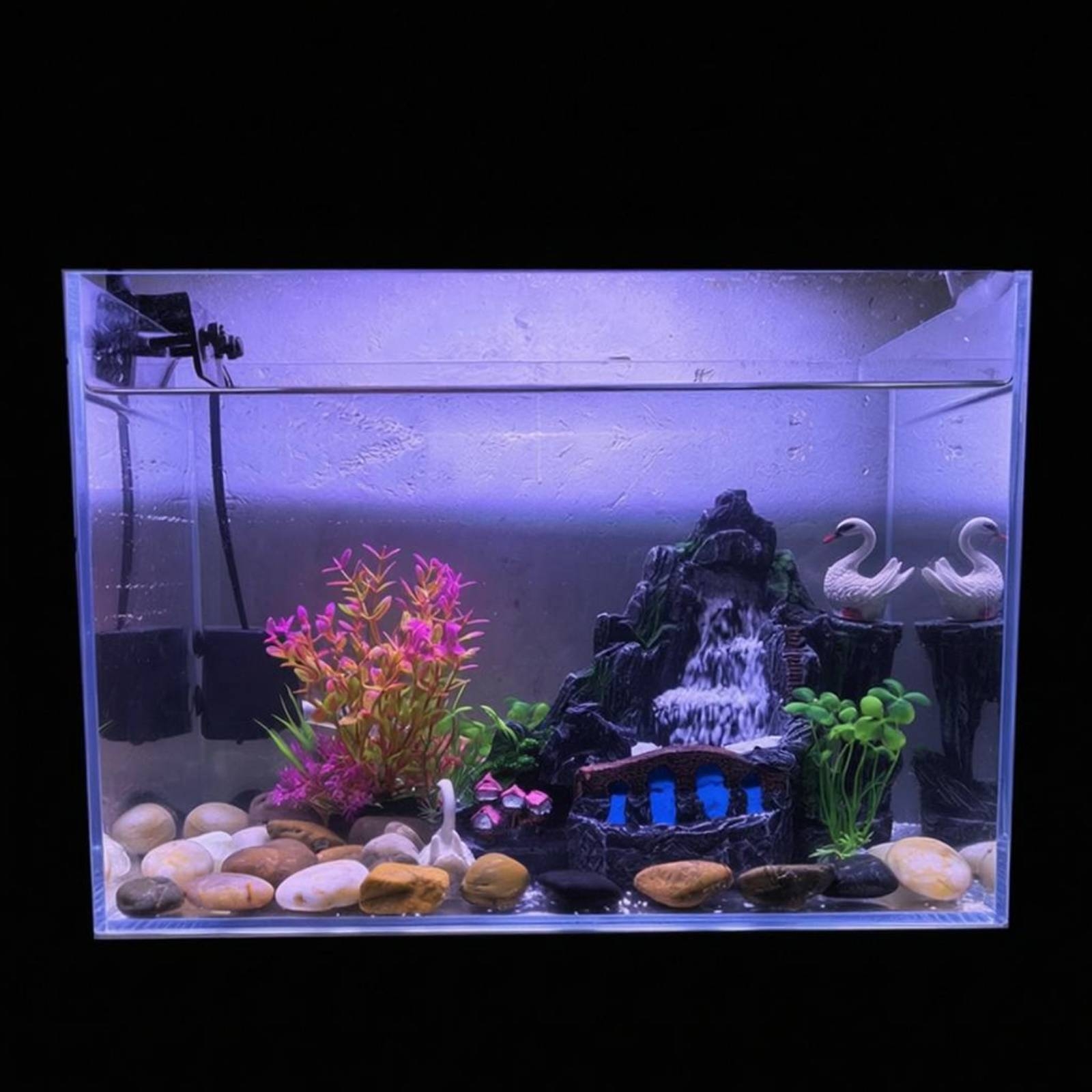 Aquarium Waterfall Ornament Vi - Aquarium Fish Hiding Spot のレビューと価格