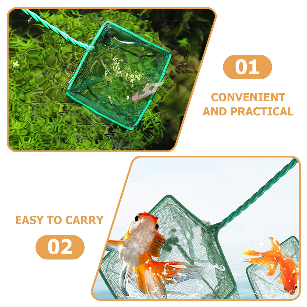 2Pcs Sturdy Plastic Fishing Ne - Aquarium Fish Net Small のレビューと価格
