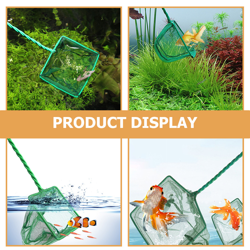 2Pcs Sturdy Plastic Fishing Ne - Aquarium Fish Net Small のレビューと価格
