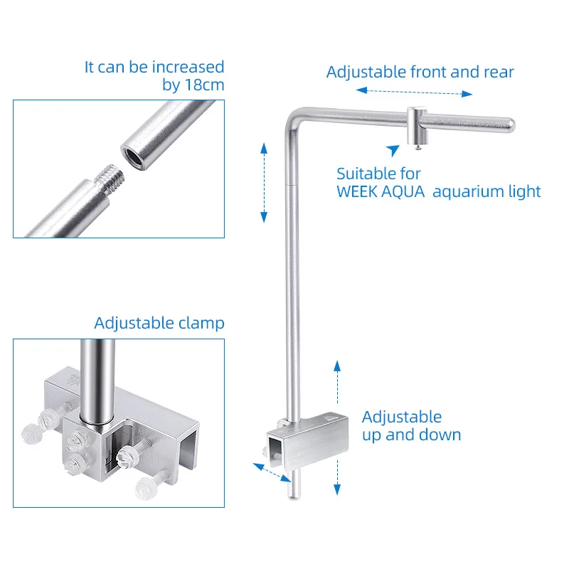 Week Aqua Light Stand Universa - Aquarium Fish Photography のレビューと価格